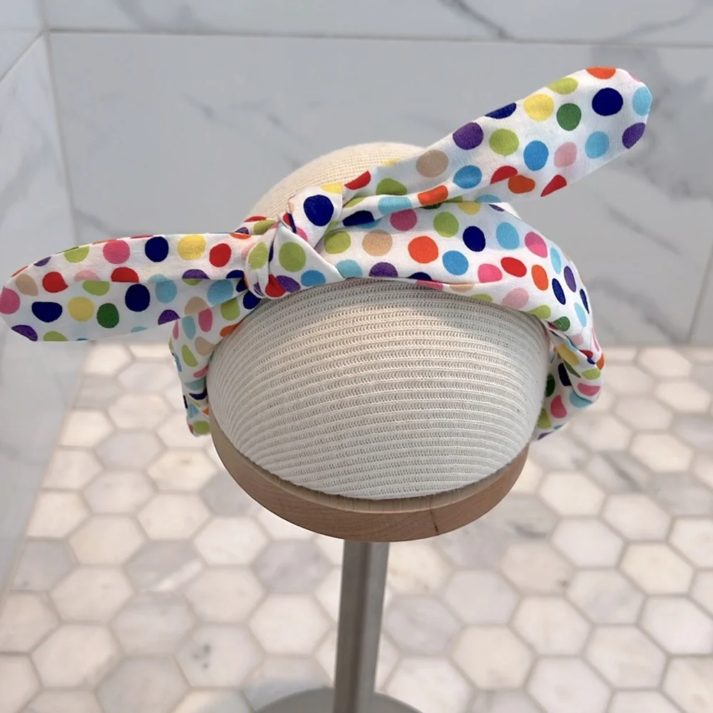 HEADBAND BUNDLE Of Polka Dot, Floral, Paisley & Cat Ear Girls Headbands